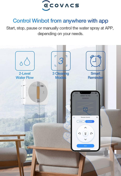 ECOVACS Winbot W1 Pro Window Cleaning Robot