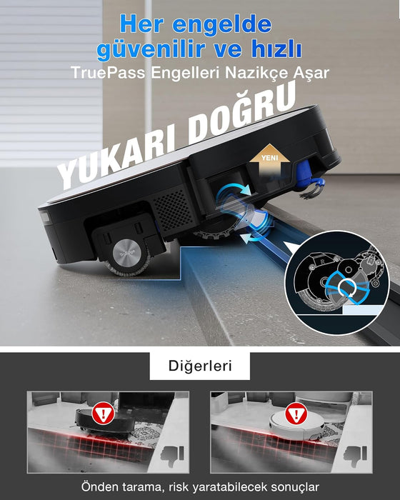 ECOVACS X11 Omni Cyclone Robot Vacuum Cleaner & Mop