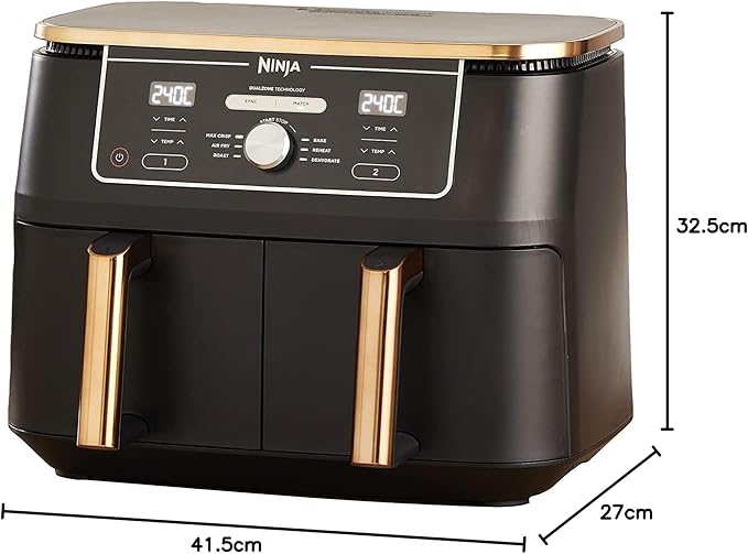 Ninja Foodi MAX Dual Zone Air Fryer 9.5L