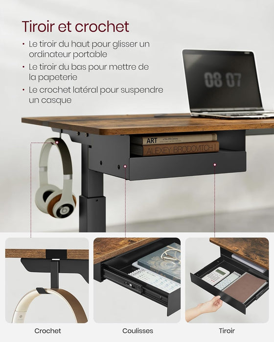 ⚡ Electric Sit-Stand Desk – Height Adjustable Workstation