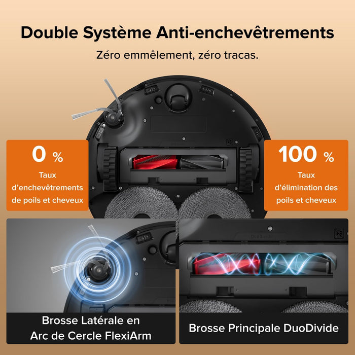 Roborock Qrevo Edge 2 Robot Vacuum & Mop – 25,000Pa | Ultra-Slim | FlexiArm Technology