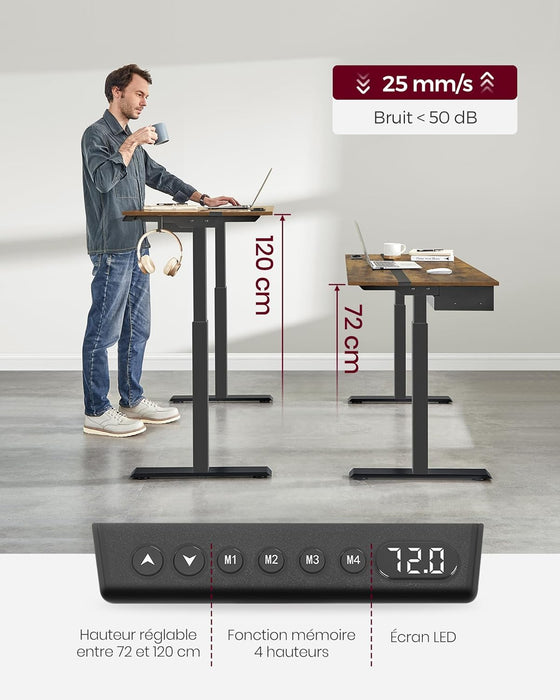 ⚡ Electric Sit-Stand Desk – Height Adjustable Workstation
