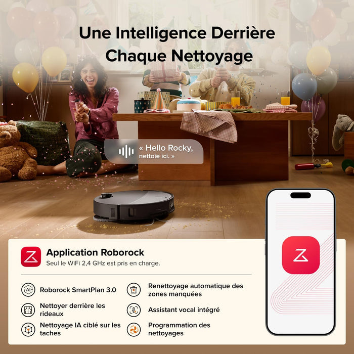 Roborock Qrevo Edge 2 Robot Vacuum & Mop – 25,000Pa | Ultra-Slim | FlexiArm Technology