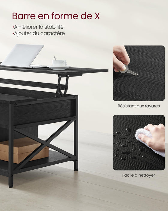 Coffee Table, Living Room Table with Lift Top
