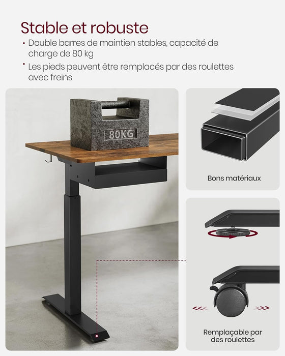 ⚡ Electric Sit-Stand Desk – Height Adjustable Workstation