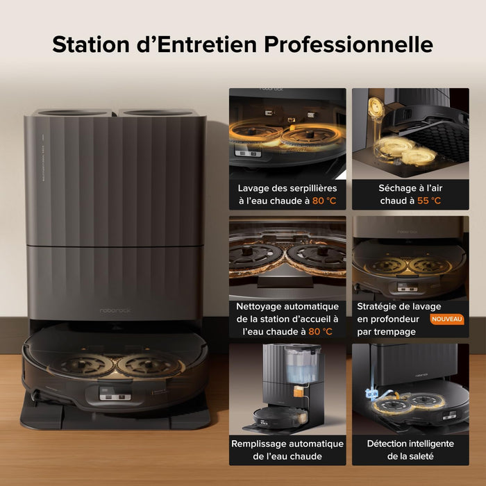 Roborock Qrevo Edge 2 Robot Vacuum & Mop – 25,000Pa | Ultra-Slim | FlexiArm Technology
