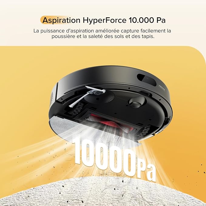 Roborock Q7 M5 Robot Vacuum & Mop – 10,000Pa Suction | Smart LiDAR Navigation | Black