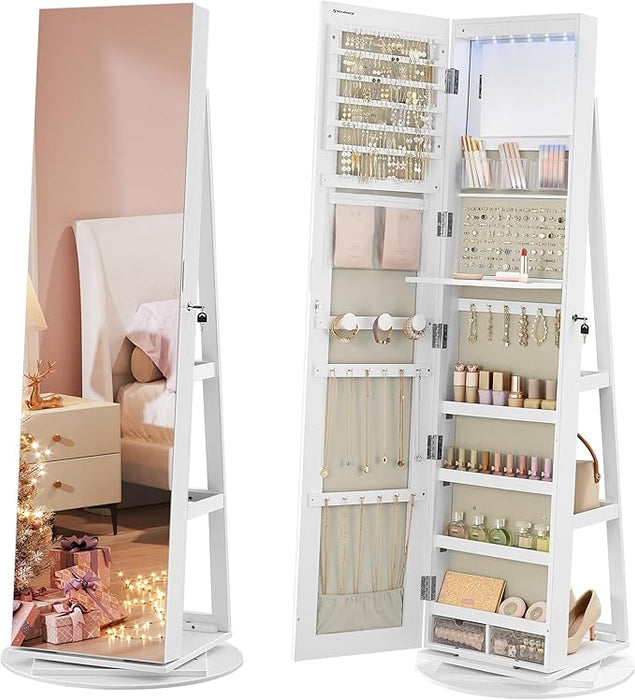 MDM Freestanding Jewellery Cabinet