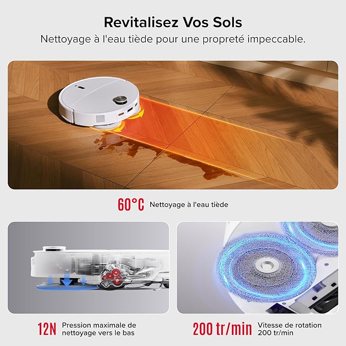 Roborock Qrevo Curv 2 Pro Robot Vacuum &amp; Mop