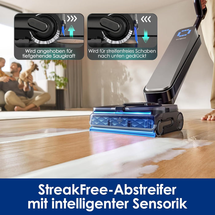 Floor One S9 Scientist Vacuum Cleaner with HydroBurst Cleaning & Anti-Tangle Design