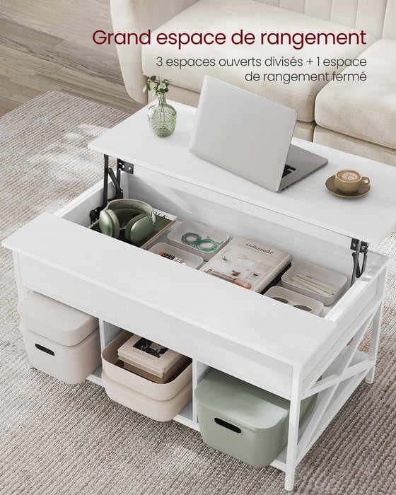 Coffee Table, Living Room Table with Lift Top