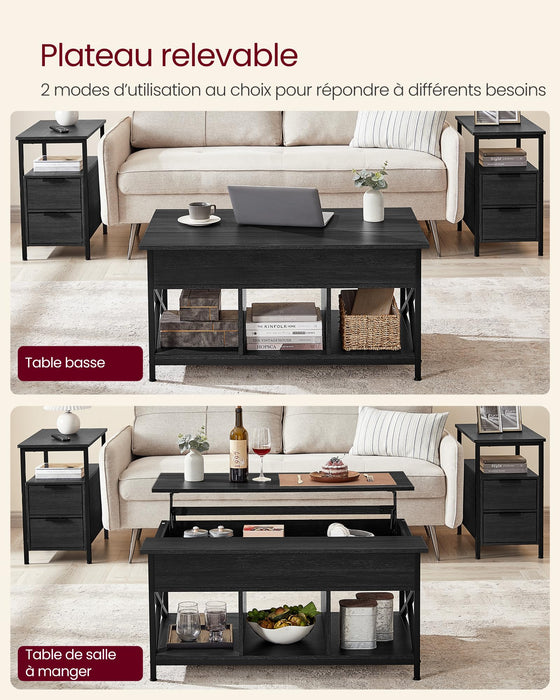 Coffee Table, Living Room Table with Lift Top