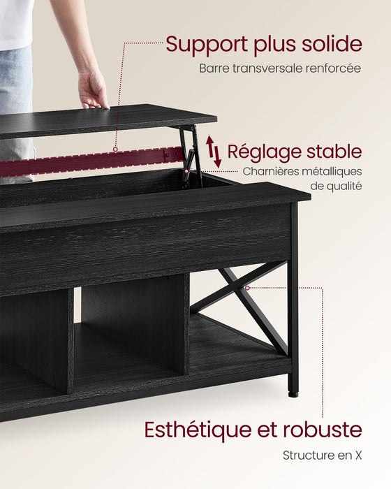 Coffee Table, Living Room Table with Lift Top