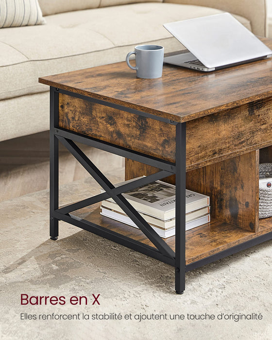 Coffee Table, Living Room Table with Lift Top