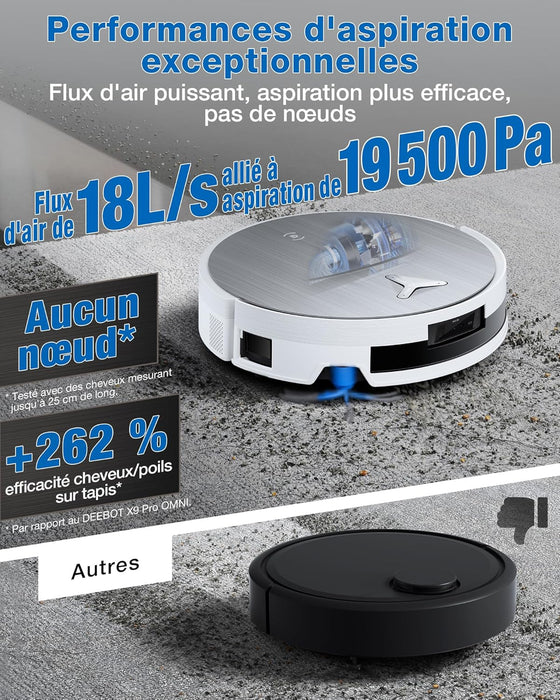 ECOVACS DEEBOT X11 Pro Omni Robot Vacuum Cleaner with Auto Empty Station