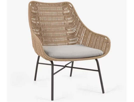 Dina 4-seater rope armchair