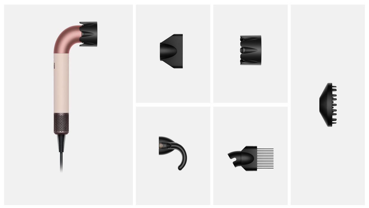 Dyson Supersonic r™ Hair Dryer – Ceramic Rose | For Straight to Wavy Hair