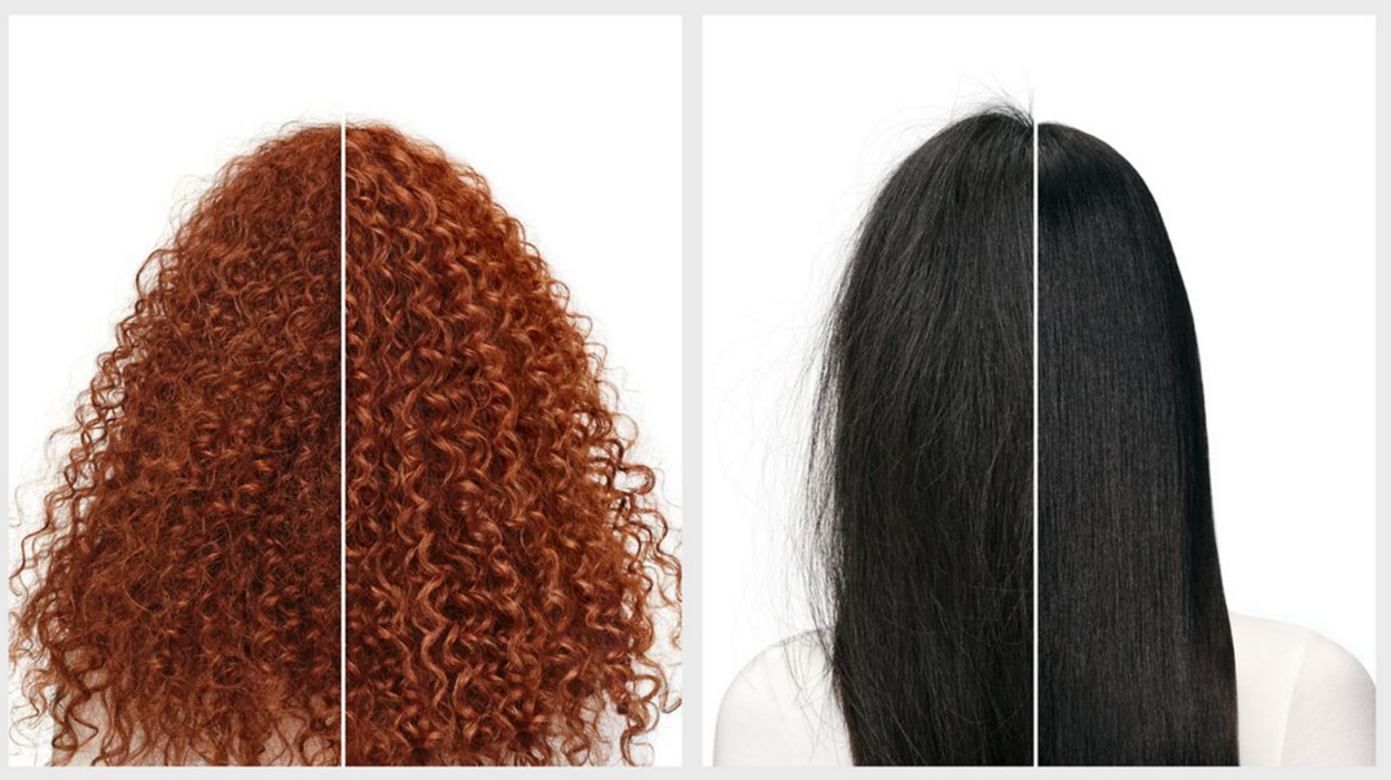 smoother looking hair