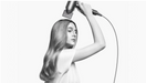 Dyson Supersonic Straight to Wavy Hair in use