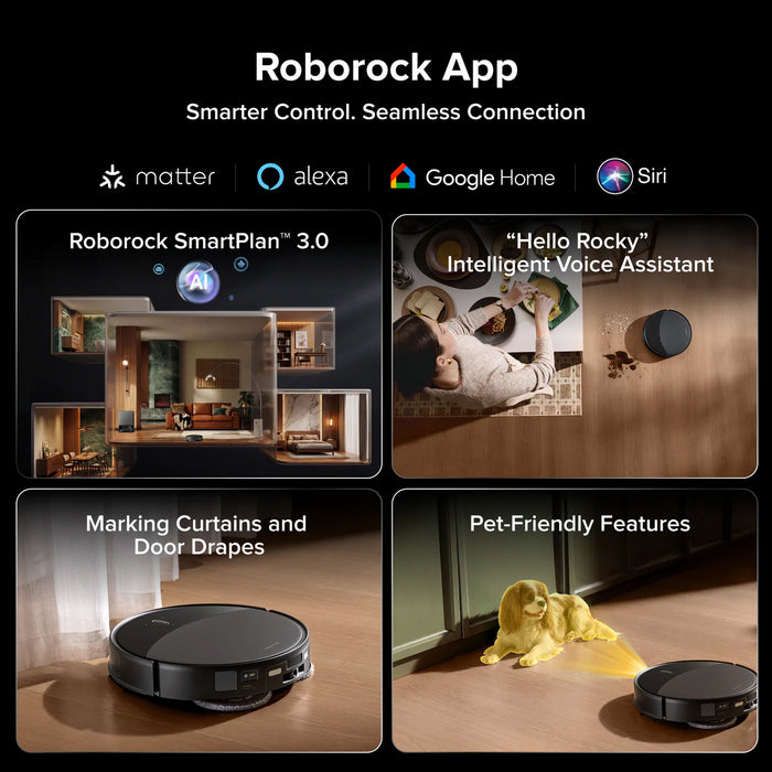 Roborock Saros 20 Robot Vacuum & Mop with AdaptiLift™ Chassis 3.0