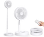 Rechargable Fan all angle White no light