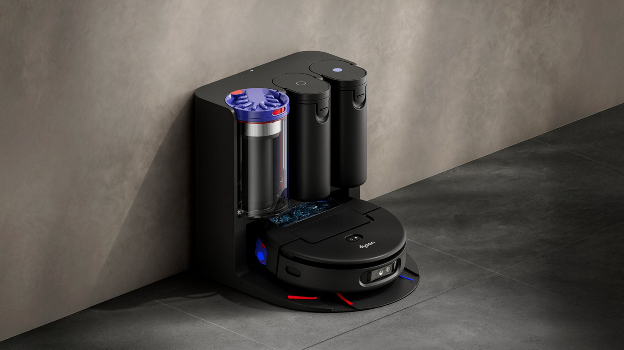 Dyson Spot+Scrub™ AI Robot Vacuum & Mop with Cyclonic Hygienic Station
