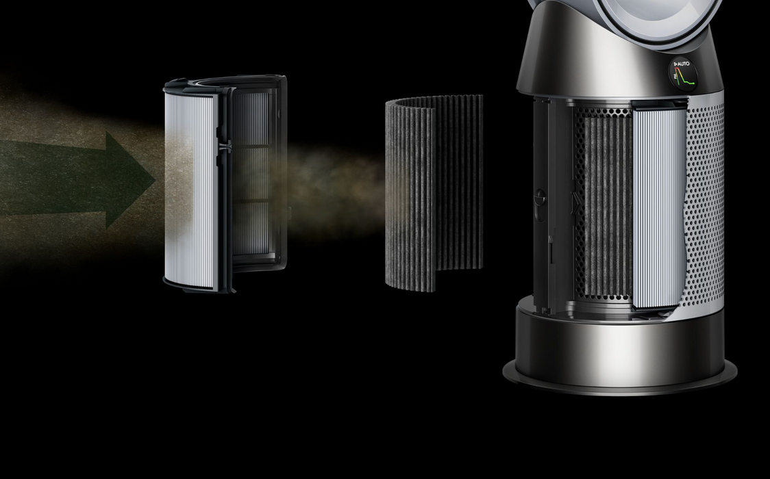 Dyson Purifier Hot+Cool HP1 – 3-in-1 Air Purifier, Heater & Fan with HEPA Filtration | Smart Connected Air Treatment