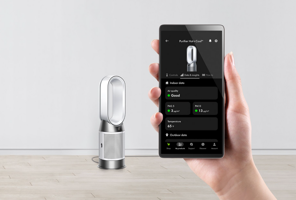 Dyson Purifier Hot+Cool HP1 – 3-in-1 Air Purifier, Heater & Fan with HEPA Filtration | Smart Connected Air Treatment