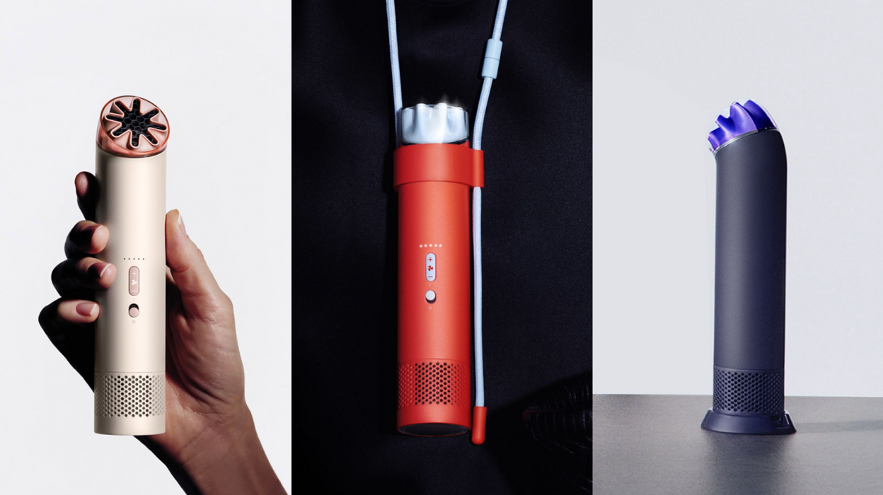 Dyson HushJet Mini Cool Portable Fan – Powerful Silent Personal Cooling Fan