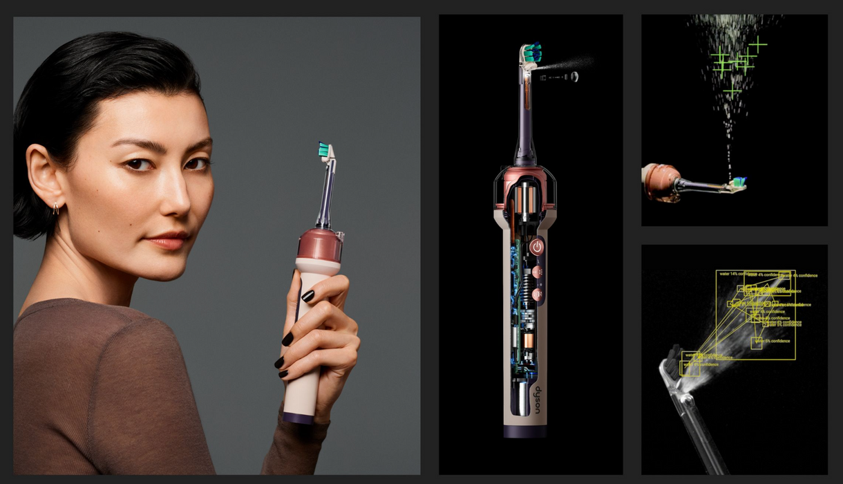 Dyson CameraJet™ Electric Toothbrush with Interdental Jet