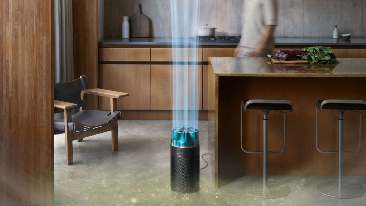 Dyson HushJet™ Compact Air Purifier Fan – Black/Turquoise
