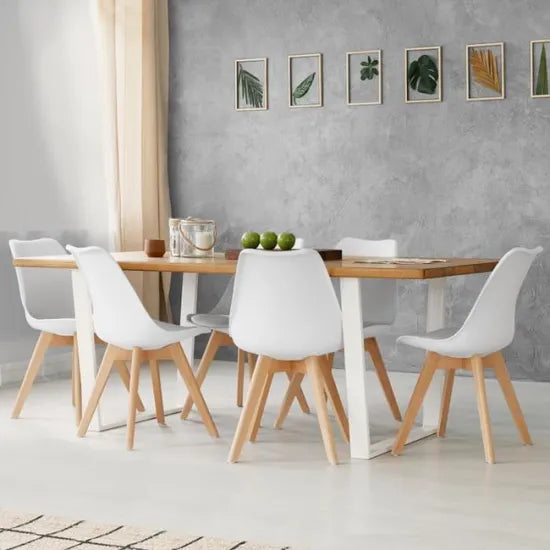 ELYA Lot of Scandinavian chairs Shop Online Dining Chairs in Malta — My Discount Malta