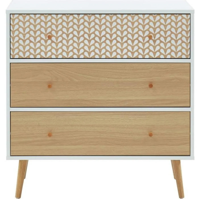 Sara Scandinavian chest of 3 drawers