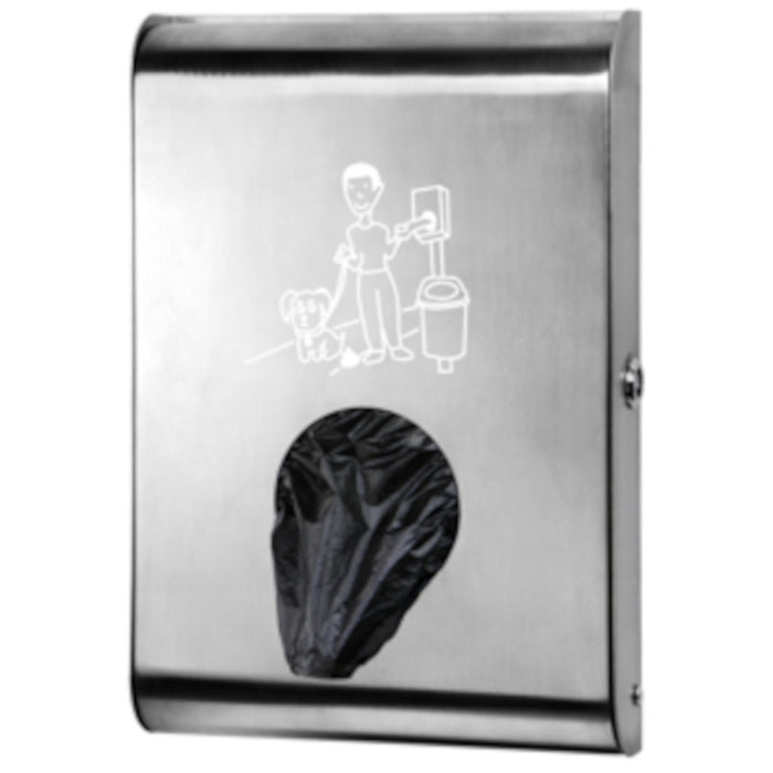 Dog waste bag dispenser