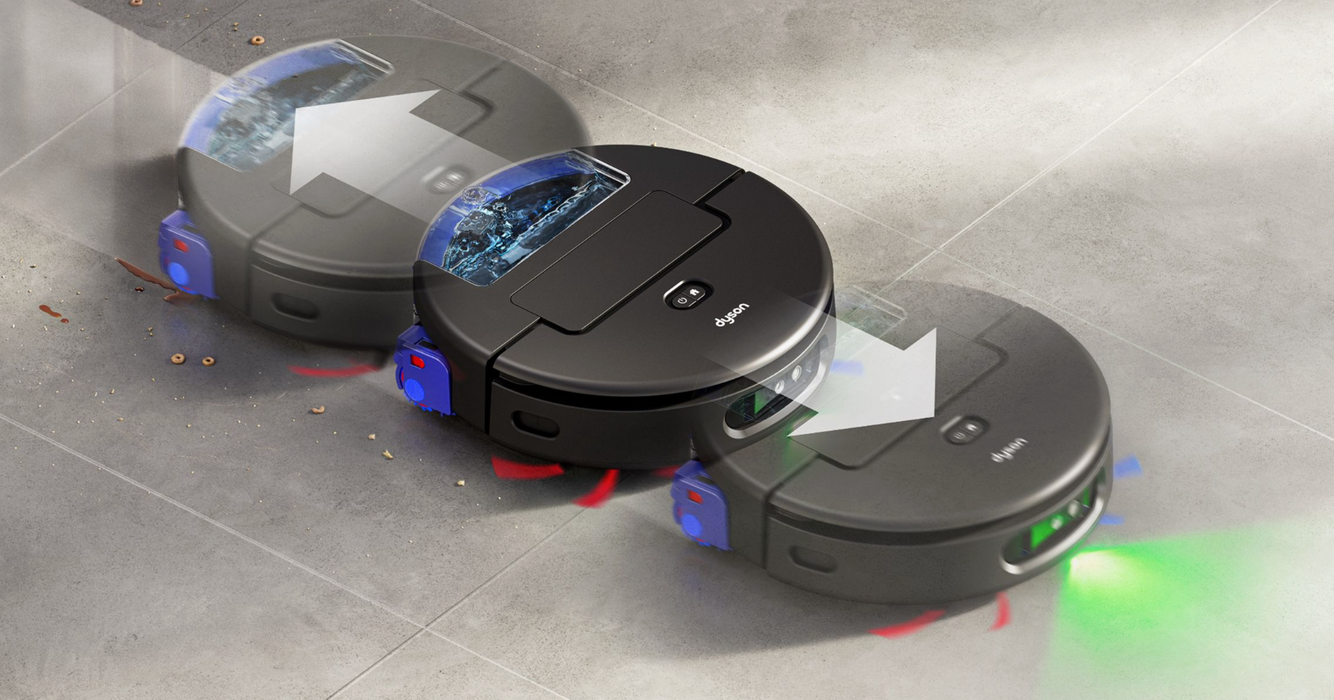 dyson robot moves forward and backwards new technology