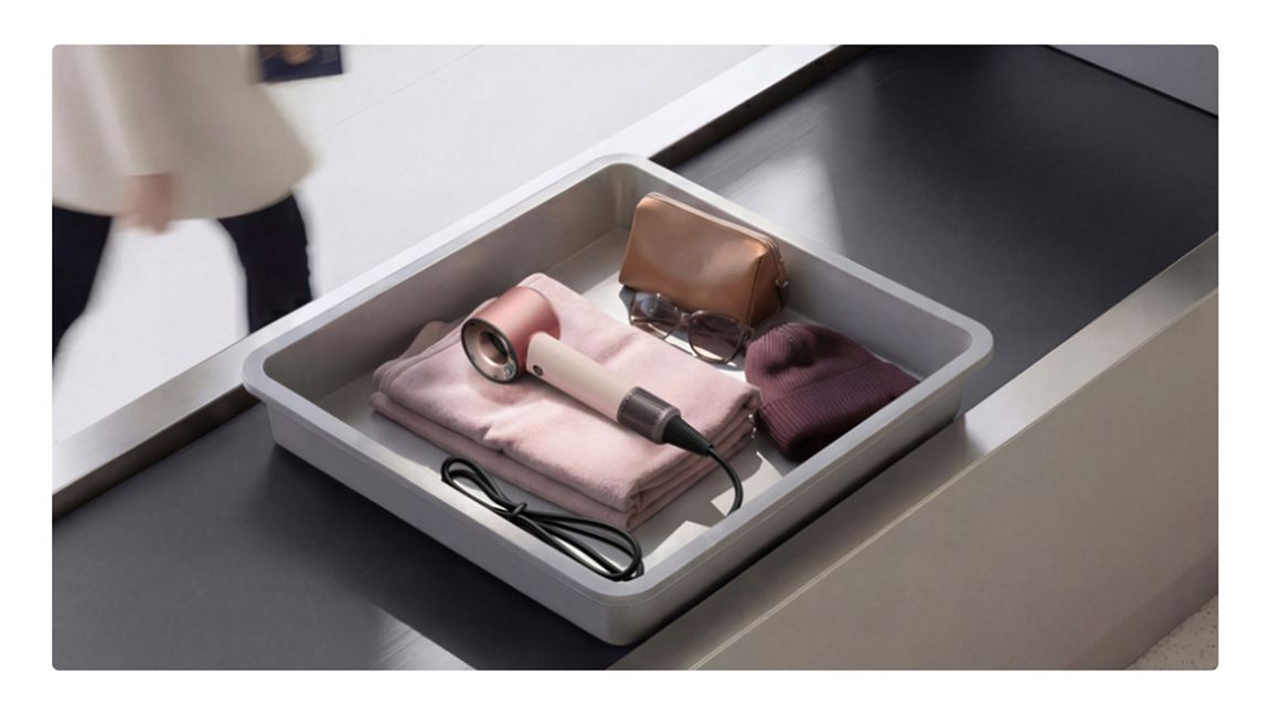 dyson supersonic travel luggage
