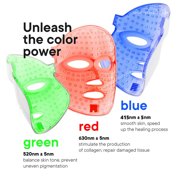 3  colour light red blue and green
