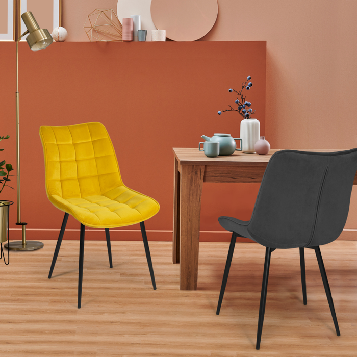 MADDY Set of 4 dining chairs