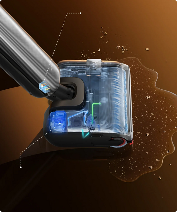 Dreame T16 Pro Heat Wet & Dry Vacuum Cleaner – 90°C Hot Water, 30,000Pa Suction & AI Edge Cleaning