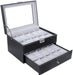 Leather Watch Storage Box   Leather Watch Storage Box boutique-discount-malta.myshopify.com My Discount Malta