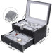 Leather Watch Storage Box   Leather Watch Storage Box boutique-discount-malta.myshopify.com My Discount Malta