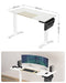 sit and stand desk white 