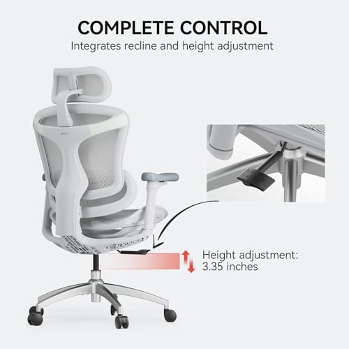 SIHOO Doro C300 Ergonomic Office Chair with Ultra Soft 3D Armrests