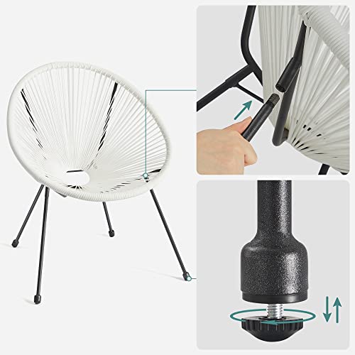 MDM Garden Furniture, Set of 3 Patio Furniture