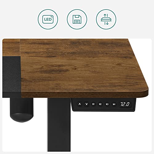 sit and stand desk grey and white 
