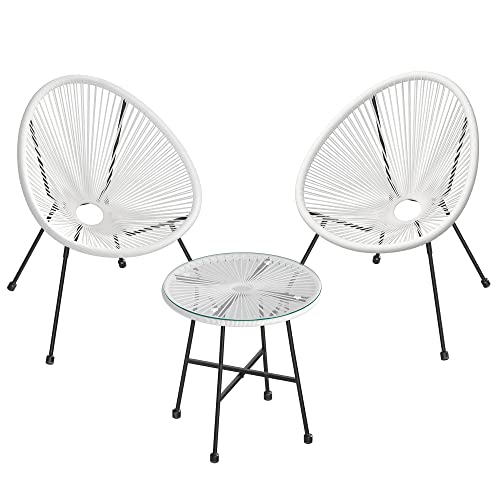 MDM Garden Furniture, Set of 3 Patio Furniture