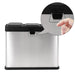 45L Recycling Pedal Bin with 3 compartments with  handle
