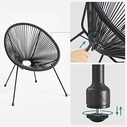 MDM Garden Furniture, Set of 3 Patio Furniture