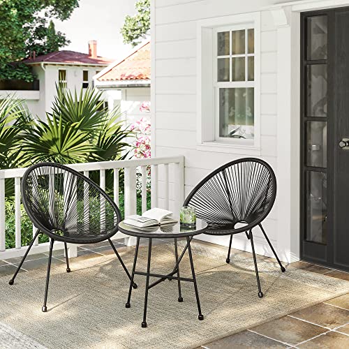 MDM Garden Furniture, Set of 3 Patio Furniture