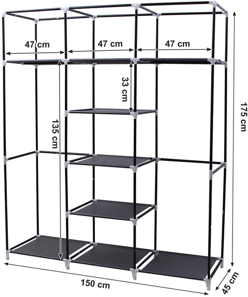MDM Wardrobe Storage Organiser   wardrobe boutique-discount-malta.myshopify.com My Discount Malta